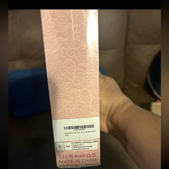 Portable USB Cordless Heating Pads w Massager for Back Pain Relief & Cramps - Picture 9 of 9